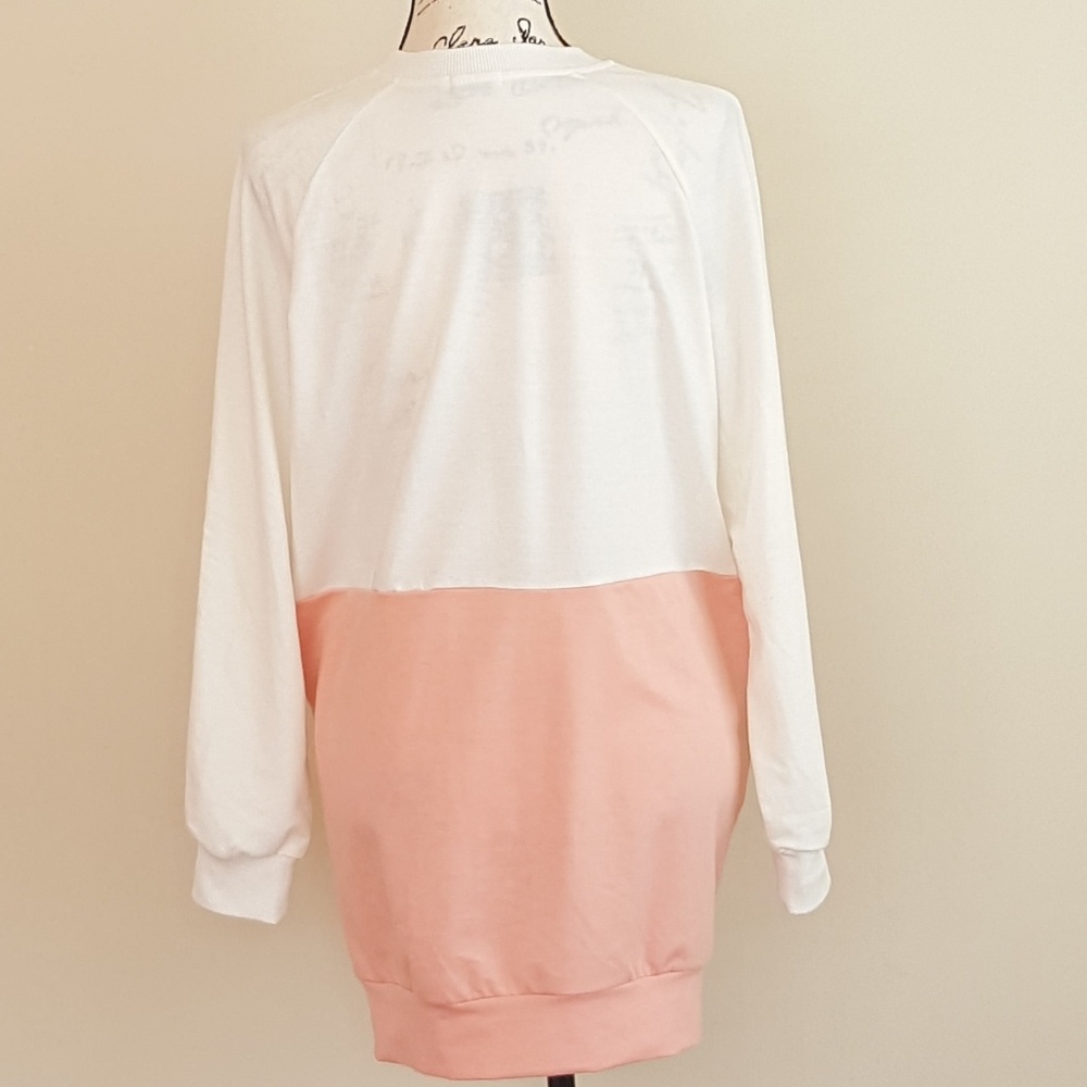 TOBI Colorblock Oversized Sweatshirt - Picture 6 of 7
